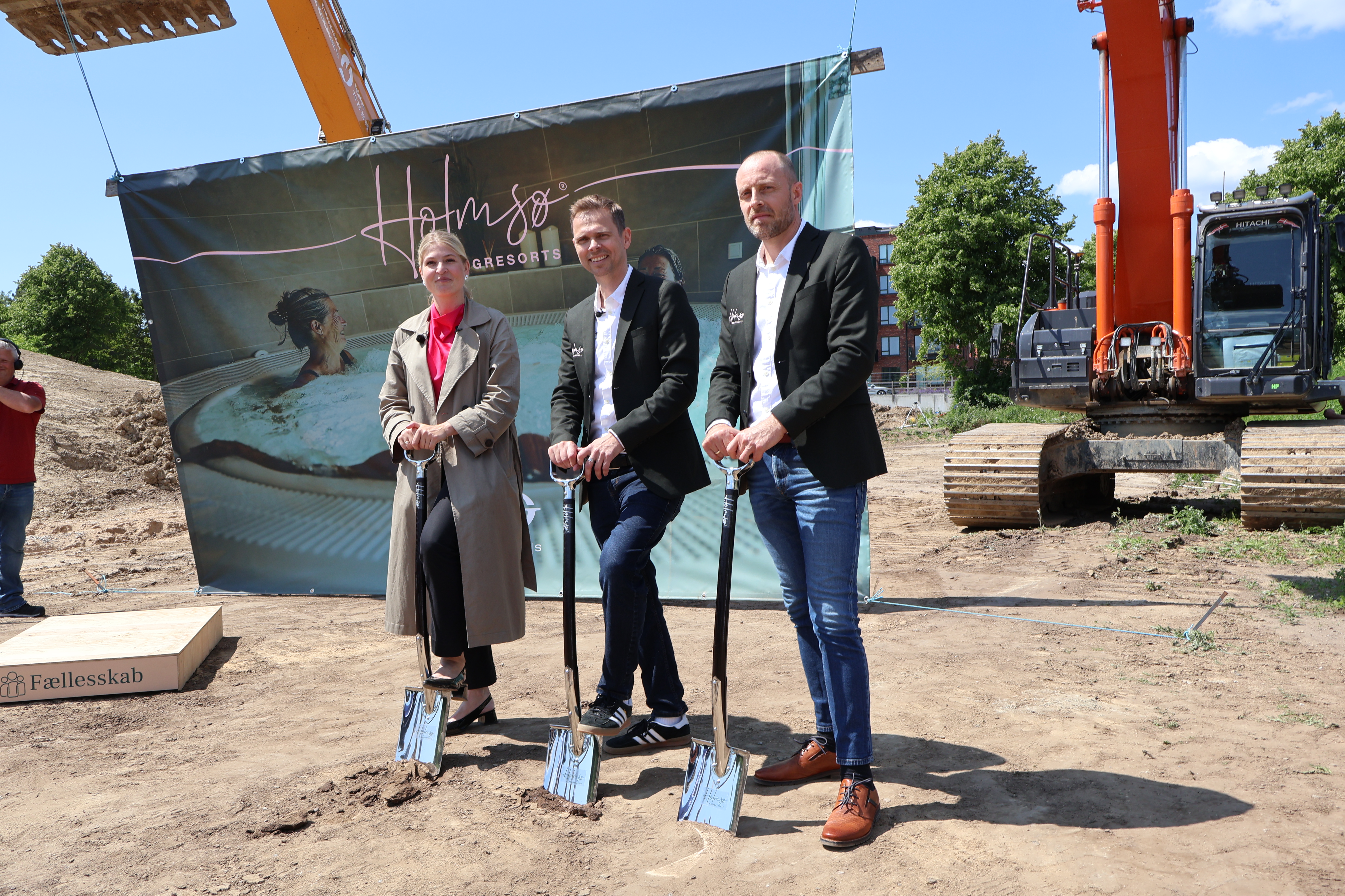 Første spadestik i Holbæk: Et nyt kapitel for Holmsø Boligresorts – og for voksne 55+ på Sjælland